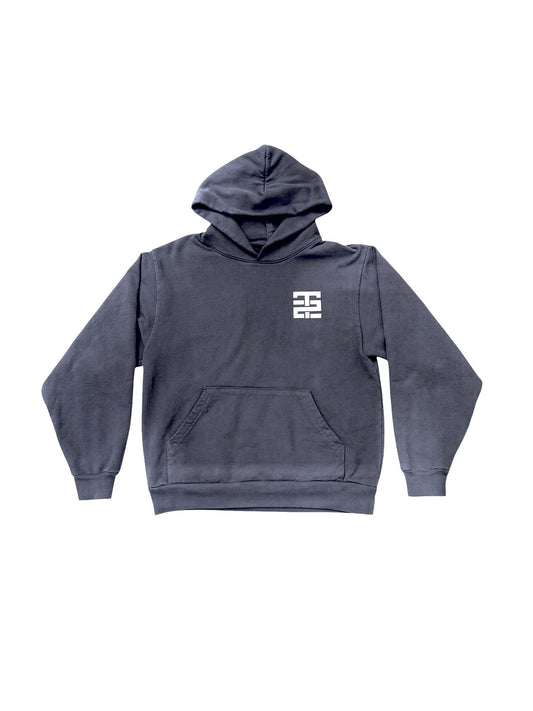 Dolphin Blue "Turn2 Monogram" Hoodie