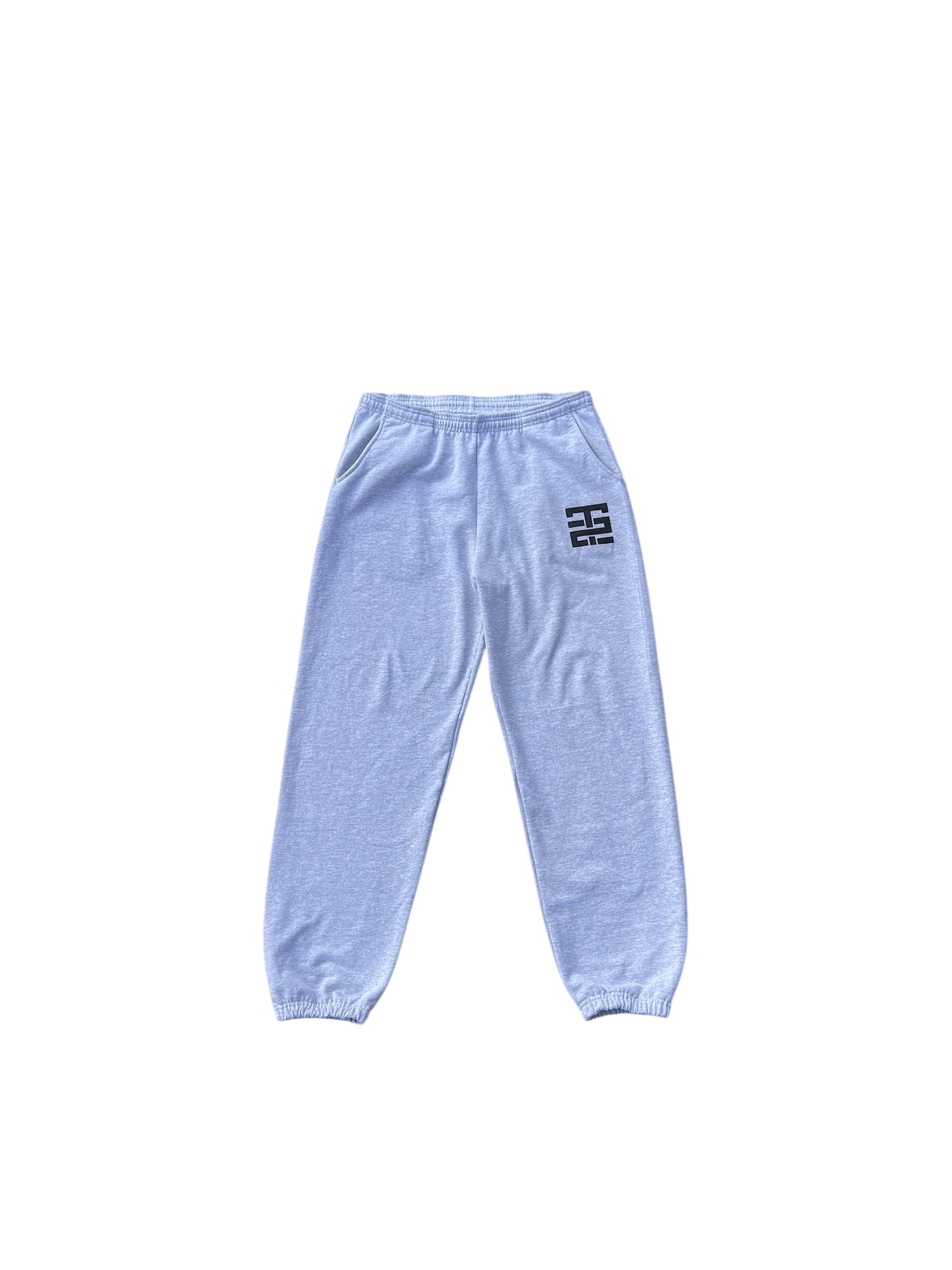 Ash Grey "Turn2 Monogram" Sweatpants